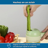 Coup'Chef – Découpe-légumes électrique multifonction USB rechargeable | Hachoir, râpe et mixeur de cuisine