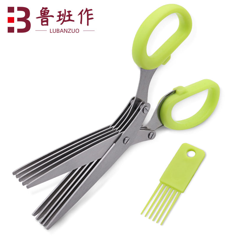 Ciseaux de cuisine 5 lames pour herbes