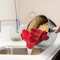 Passoire clipsable en silicone universelle